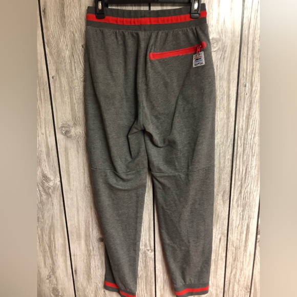 Atomic Black Label Track Pants Grey And Red 28” Waist Zipper Pockets - Picture 3 of 10